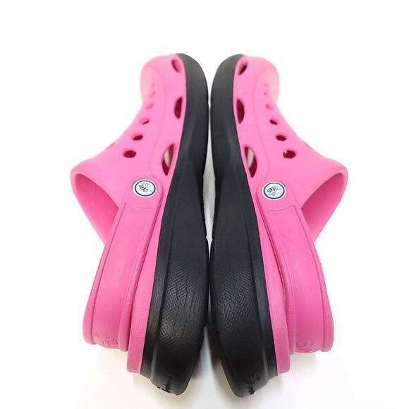 Joybees Clog Shoes Size Womens 9 Mens 7 Pink Black Slip On Shoe​ - Picture 7 of 12